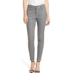 NWT Frame Gray Coated Jeans